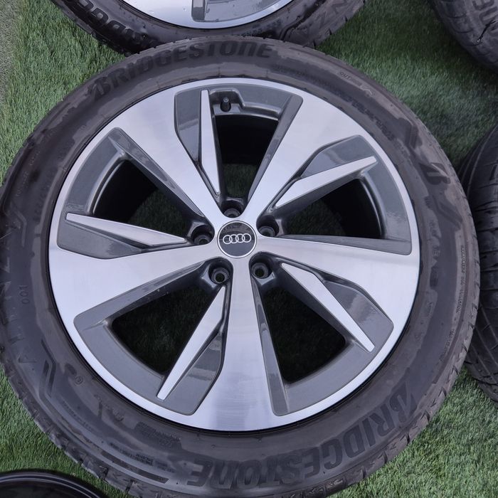 Jante R 20 5x112 Audi Q8 E-tron cu 255 50 20 Bridgestone 2022 7 mm