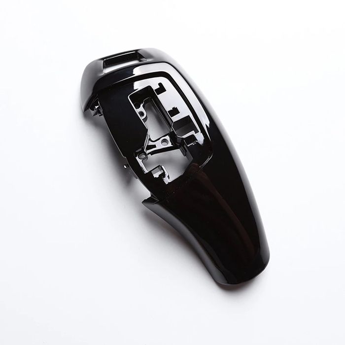 Schimbator carbon negru lucios joystick BMW seria 5 7 F10 F30 F01 F25