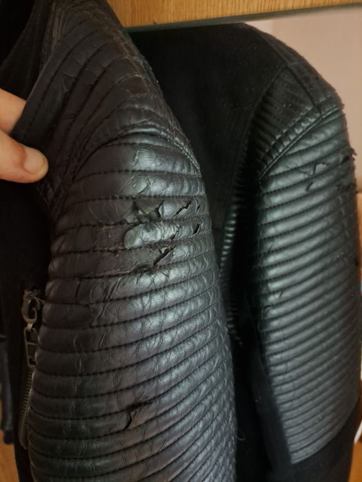 Jachetă Givenchy, mărimea S – model biker, culoare neagră