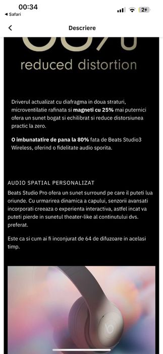 Casti Beats  Studio Pro