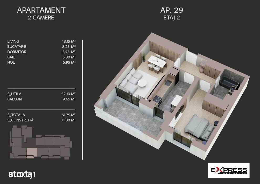 Apartament 2 camere, decomandat, Metalurgiei Park, acces facil metrou