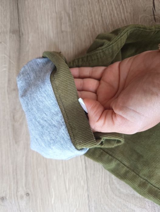 Pantaloni velur dublați h&m 140