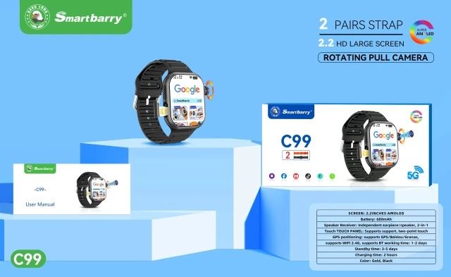 Smartbarry C99, C99 Plus, Sim kartali Smart watch, Часы с Сим картой