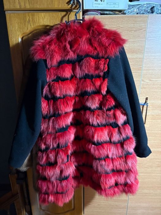 Haine deosebite,de blană , nurcă ( vizon) cu chinchila si cu vulpe