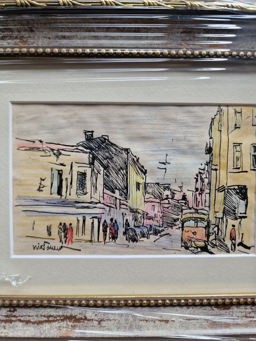 Рисунка от известния български художник Никола Танев