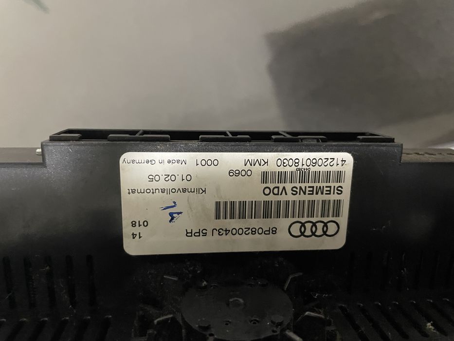 Panou clima climatronic audi a3