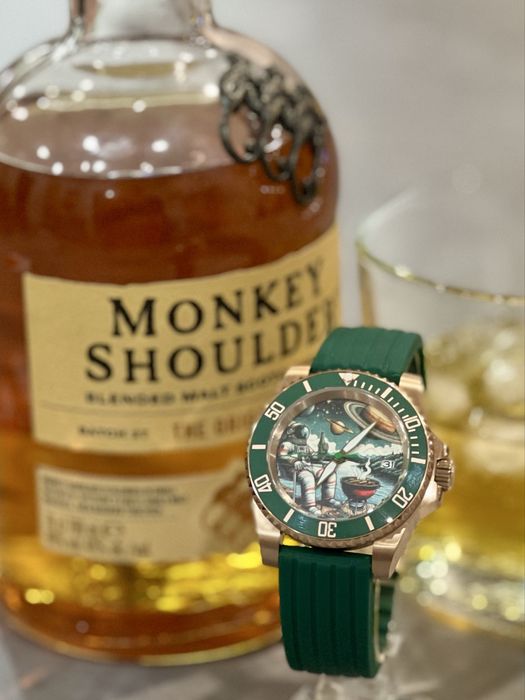 SEIKO mod - Green space - НОВ