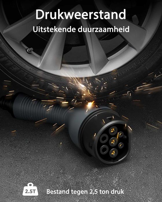 Заряден кабел Bokman тип 2, 22kW / 32A / 3 фази / 5M