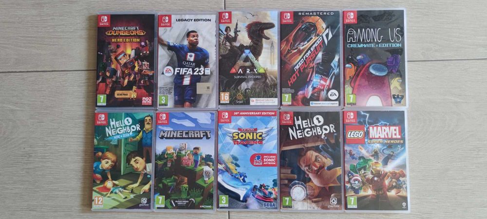 Празни кутии Nintendo Switch