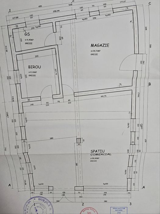 Spatiu comercial str.Bistritei zona Gara , Lidl
