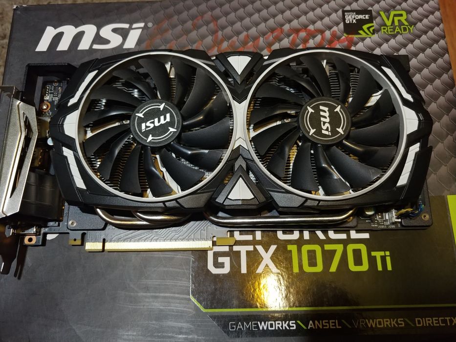 Видеокарта Geforce GTX 1070 Ti