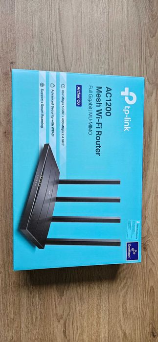 Нов рутер tp-link Archer C6 AC1200 Mesh
