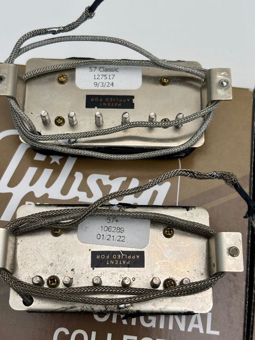 Set doze Gibson Classic 57 și Classic 57+ (Zebra)