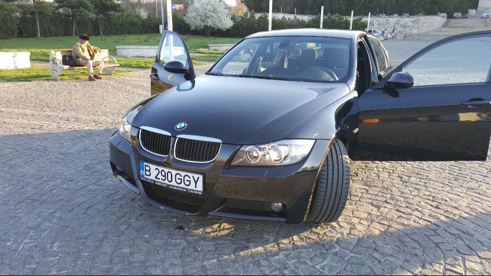 BMW E90  320d- 2008 -DIESEL - NEGRU - 5 UȘI - MOTORIZARE 2.0 - STARE BUNĂ