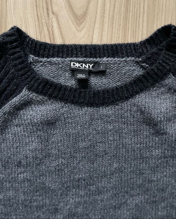 DKNY / мъжка вълнена блуза/фланела L