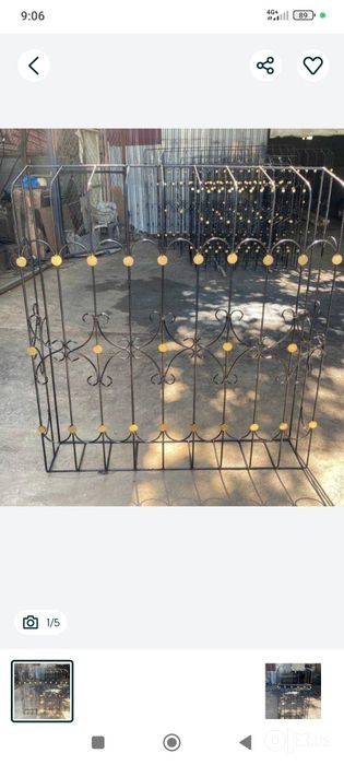 Reshotka panjara balkon reshotku kovka profil