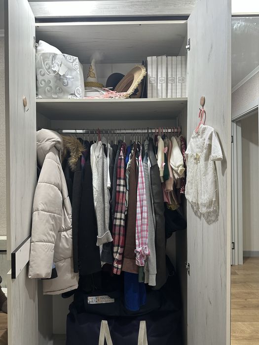 шкаф серого цвета 2,30х2,00