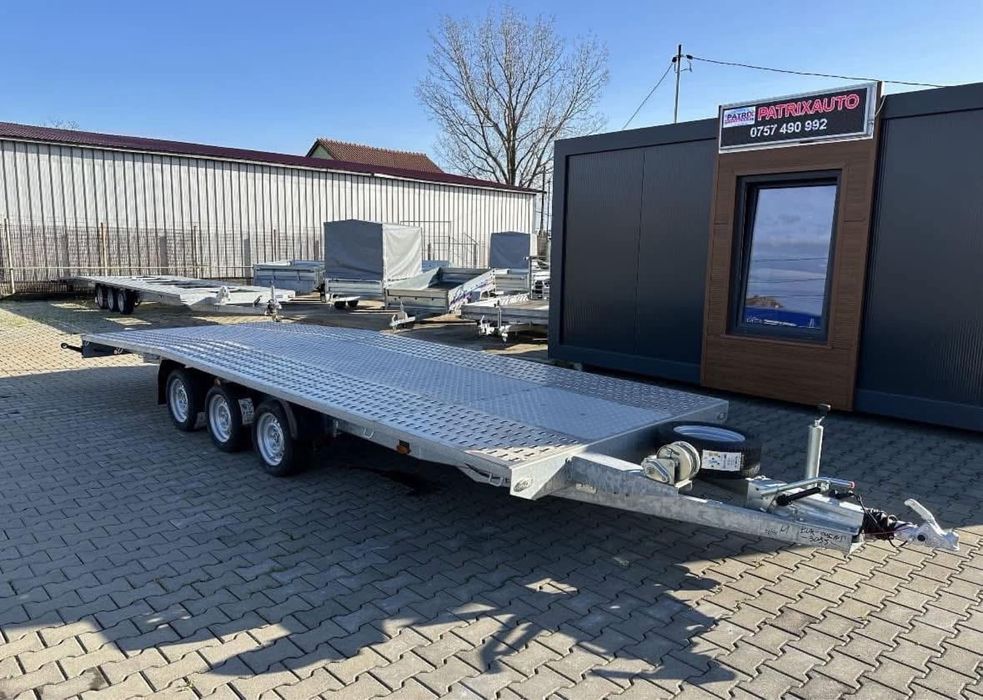Trailer/platforma Niewiadow jupiter 6m x 2.1m 3 axe 3500 kg