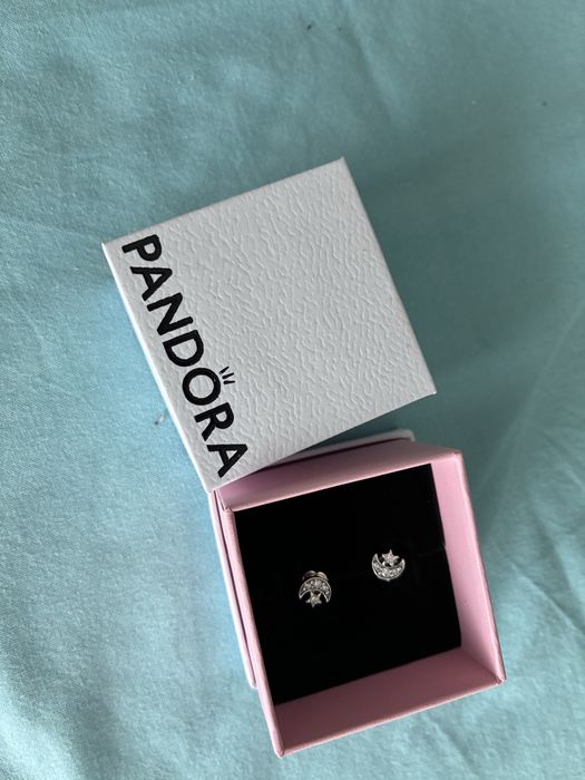 Сребърни  обеци Pandora