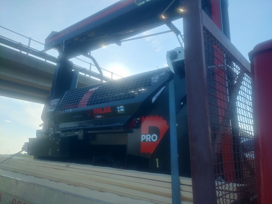 PALAX D 360 pro Палакс Процесор за рязане и цепене на дърва за огрев