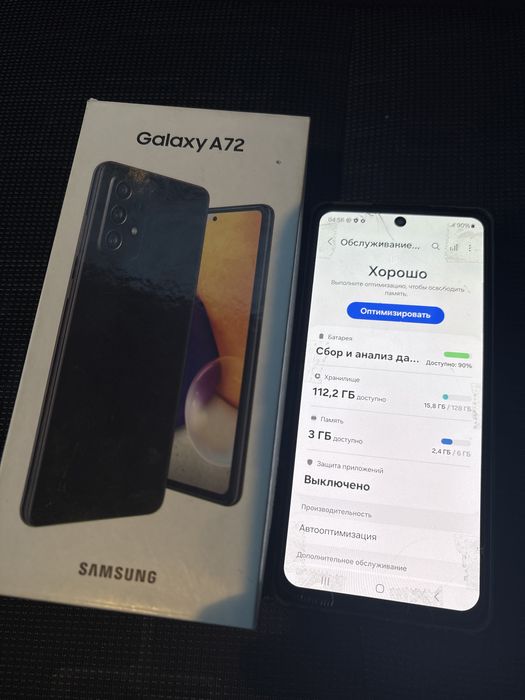 Samsung A72 память 128/6