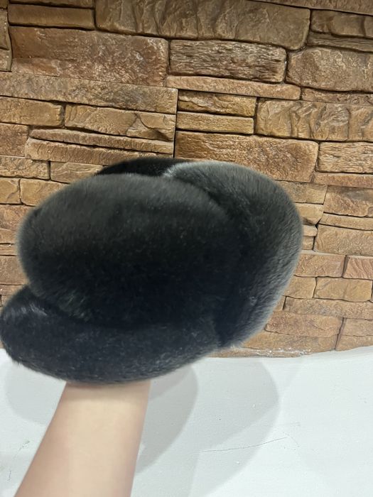 Шапка мужская из нерпы