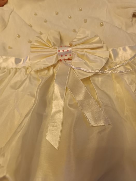 Платье детское белое