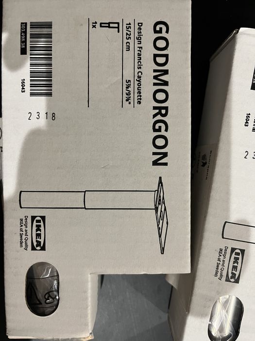 Крак за шкаф за баня GODMORGON ikea