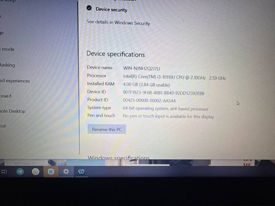 Lenovo Ideapad 3 Core i3