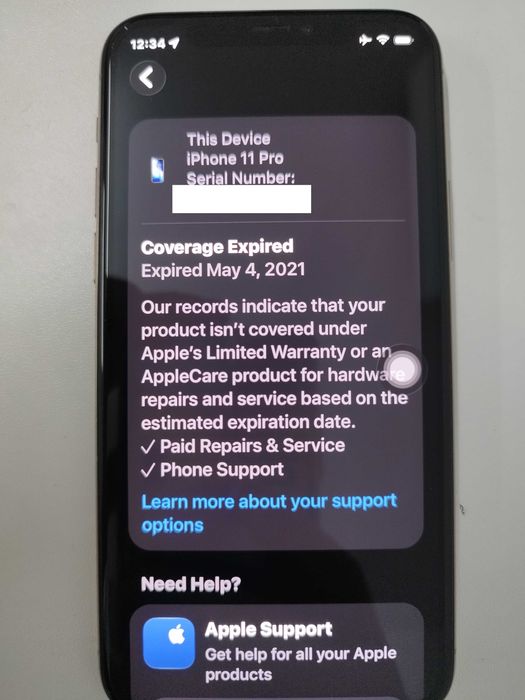 Iphone 11 Pro 64Gb Gold- 90% батерия, iOS 26.7