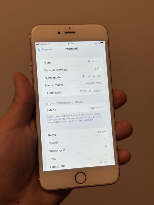 iPhone 6s Plus RoseGold