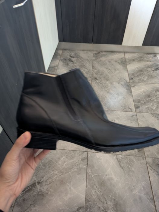 Ghete bărbați îmblănite din piele, mărimea 43 – noi, călduroase pentru