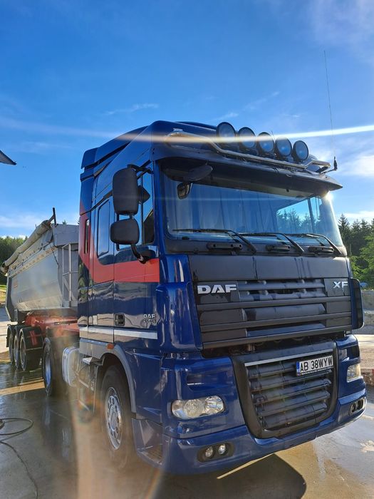 Vând ansamblu Daf XF105 an 2012 cu semiremorca basculabila RENDES an 2002