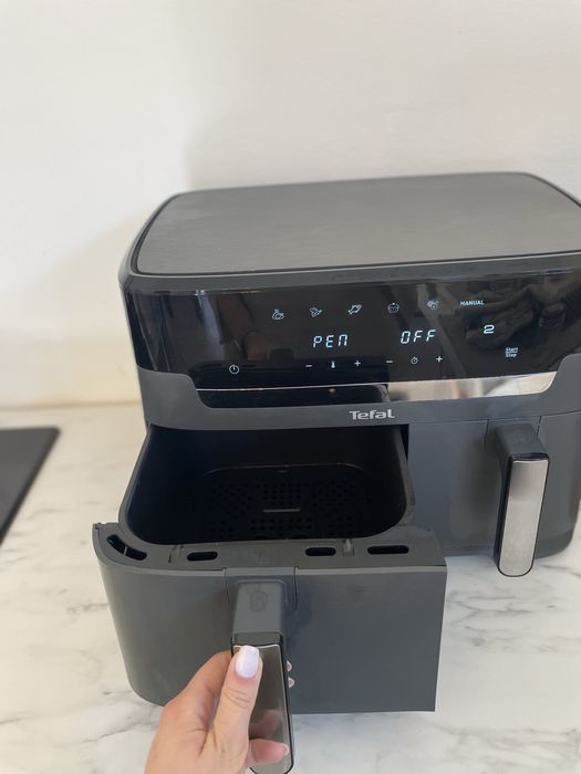 Friteuza dubla cu aer cald Tefal (AirFryer)