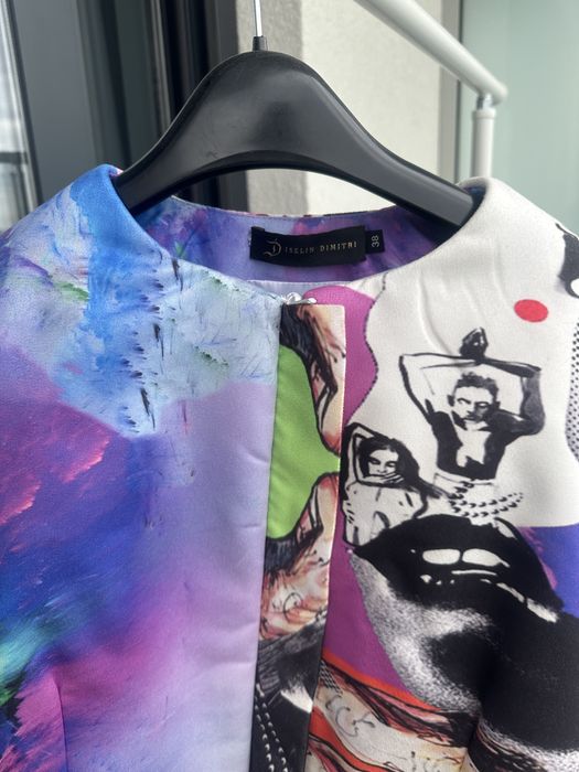 Geaca mov Iselin Dimitri in stare foarte buna