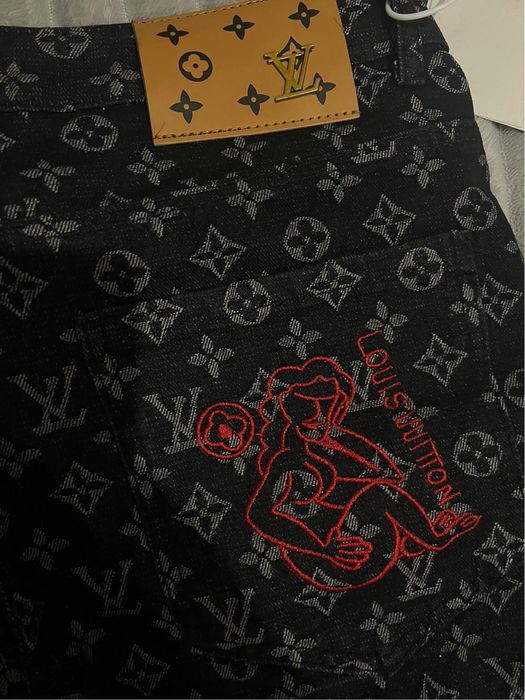 Louis Vuitton baggy jeans/дънки