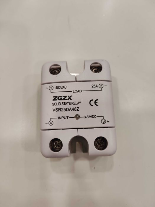 Solid State Relay 25A – 12V SSR полупроводниково реле, 3–32V DC вход