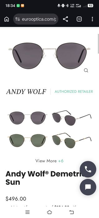 Ochelari de soare Andy Wolf