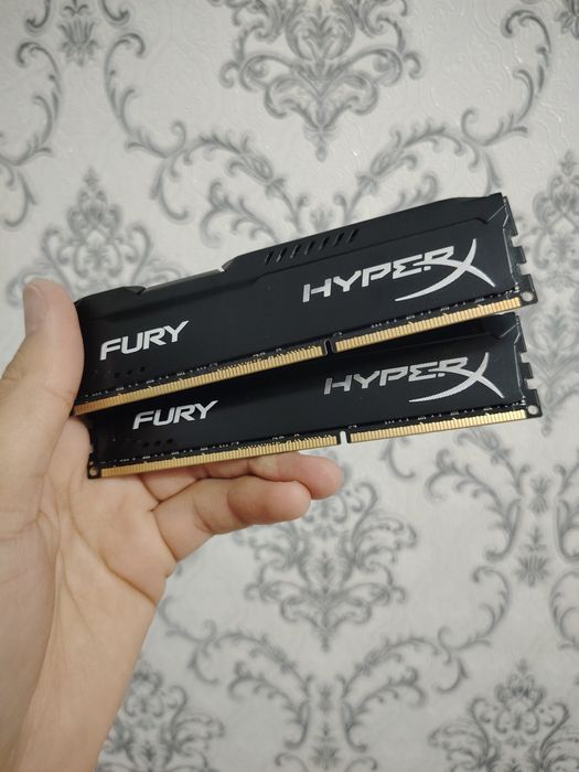 DDR3 16 ГБ HyperX 2х8Gb 1600 МГц Dual Channel