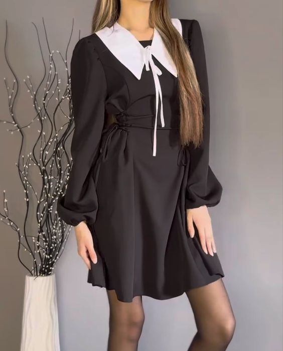 Продается стильное черное платье