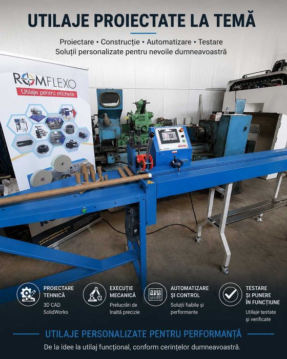 Servicii prelucrari mecanice CNC, proiectare 3D