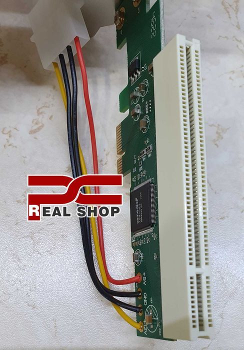 Переходник PCIe -> PCI. Установка старых плат, контроллеров в новый PC