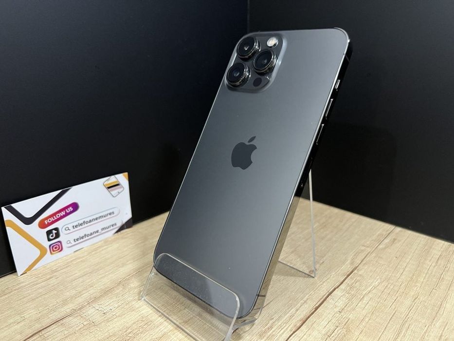 iPhone 13 Pro Max 128Gb Graphite Second-Hand Foarte Bun 3 ani garanție