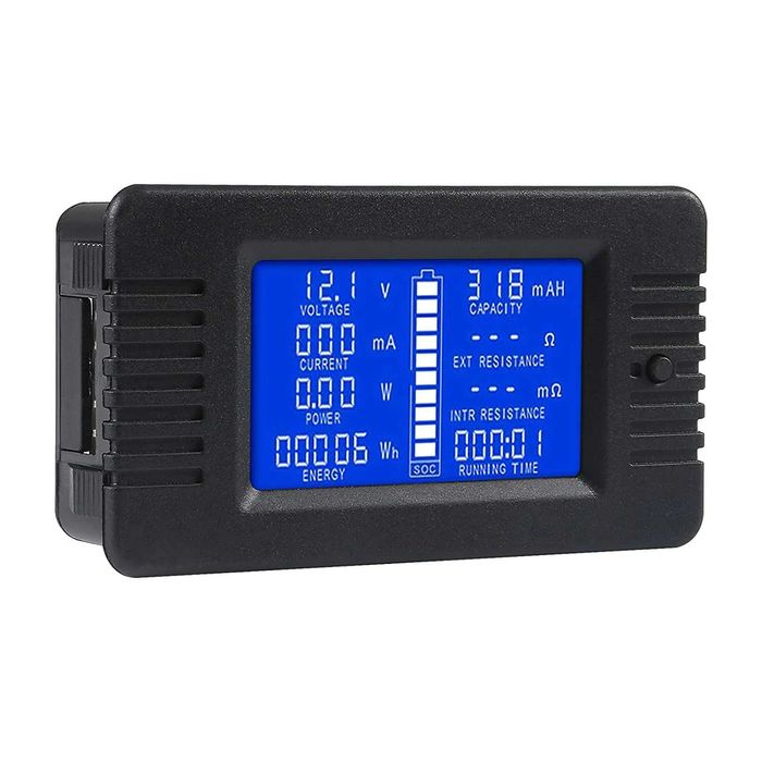 CONTOR SOLAR voltmetru ampermetru TESTER baterie DC 0 - 200V 100A 300A