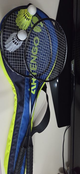 Set badminton cu husa
