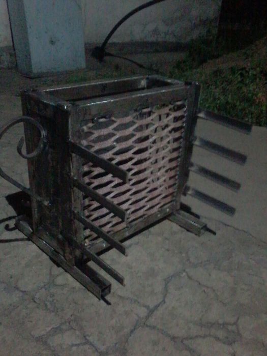 Мангал вертикальный
