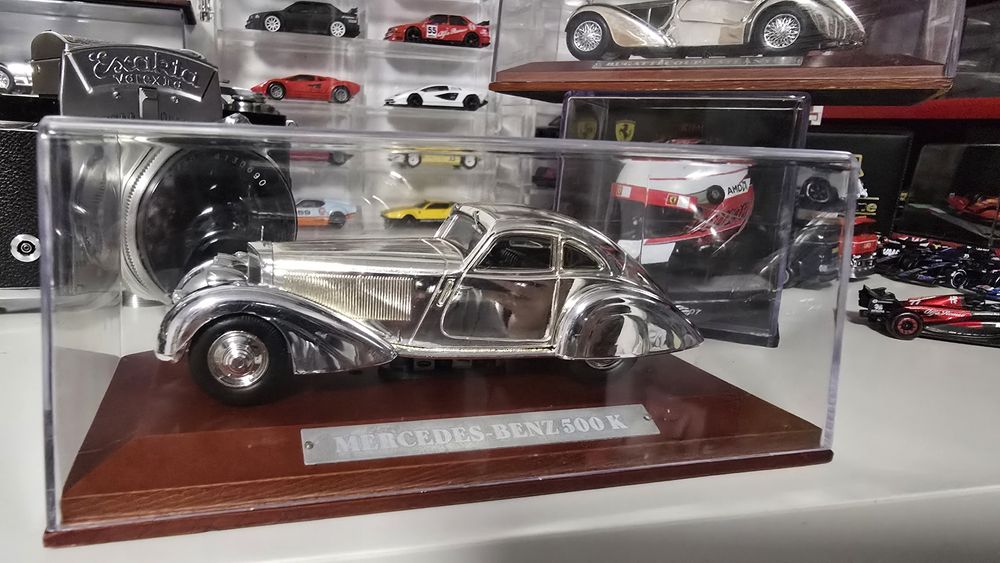 Mercedes Benz 500k - Silver Cars Collection