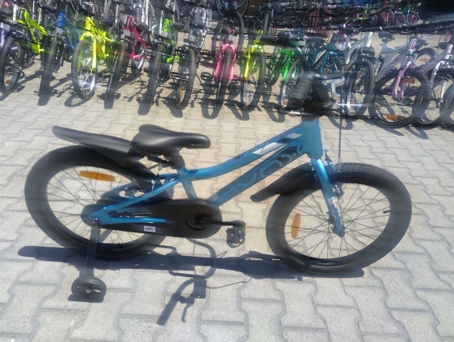 X Детски алуминиев велосипед 20" SPECIAL син