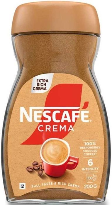 Cafea instant Nescafe Crema, 95 g