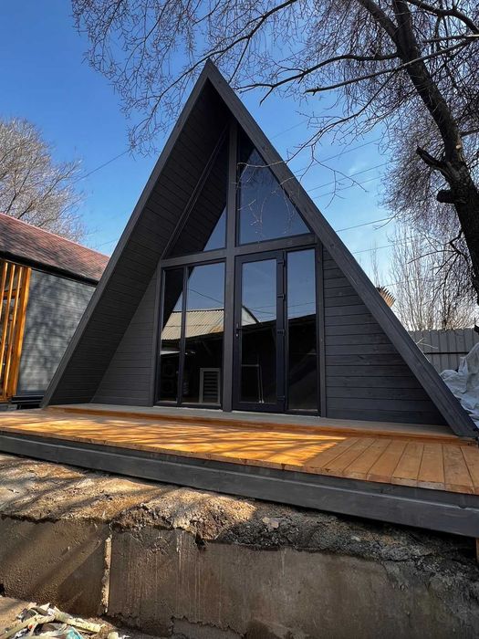 Афрейм дома из дерева